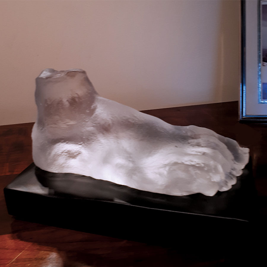 Foot on Base Sculpture