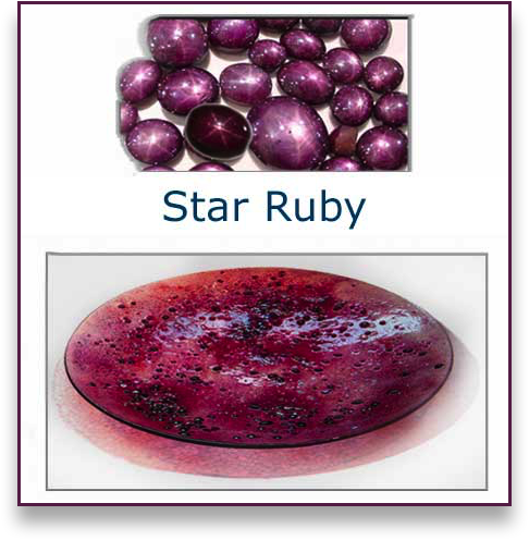 Star Ruby Glass Art Bowl - Judith Menges