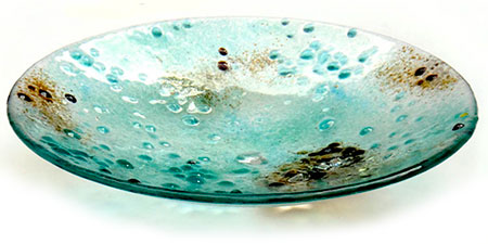 aquamarine bowl - Judith Menges