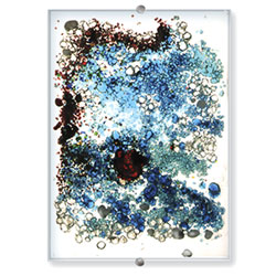 Milkyway wall hung glass art - Judith Menges
