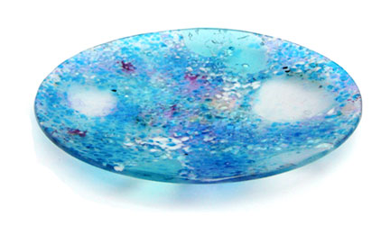 Uranus Glass Art Bowl - Judith Menges