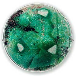 Emerald Glass Art Gemstone - Judith Menges