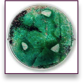 Emerald Glass Art - Judith Menges